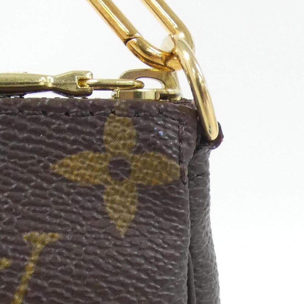 LOUIS VUITTON Authentic Brown Monogram Pochette Pouch - Picture 5 of 10